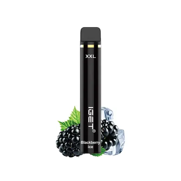Blackberry Ice – IGET XXL 1800 Puffs disposable vape — genuine IGET stock, buy online in Australia