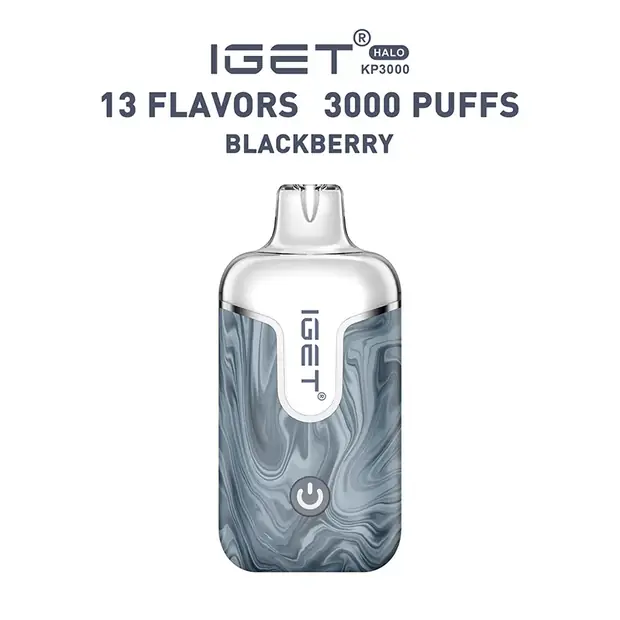 Blackberry – IGET Halo Vape Kit 3000 Puffs disposable vape — genuine IGET stock, buy online in Australia