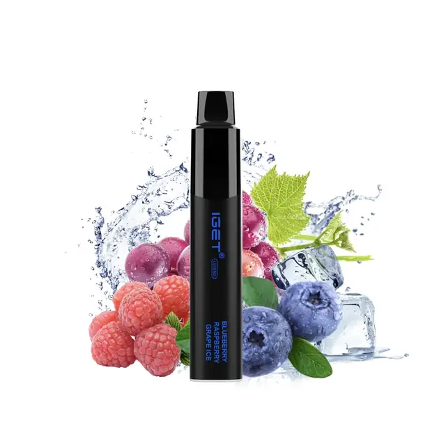 Blueberry Raspberry Grape Ice – IGET Legend 4000 Puffs disposable vape — genuine IGET stock, buy online in Australia