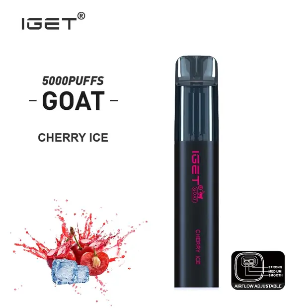 Cherry Ice – IGET Goat 5000 Puffs disposable vape — genuine IGET stock, buy online in Australia