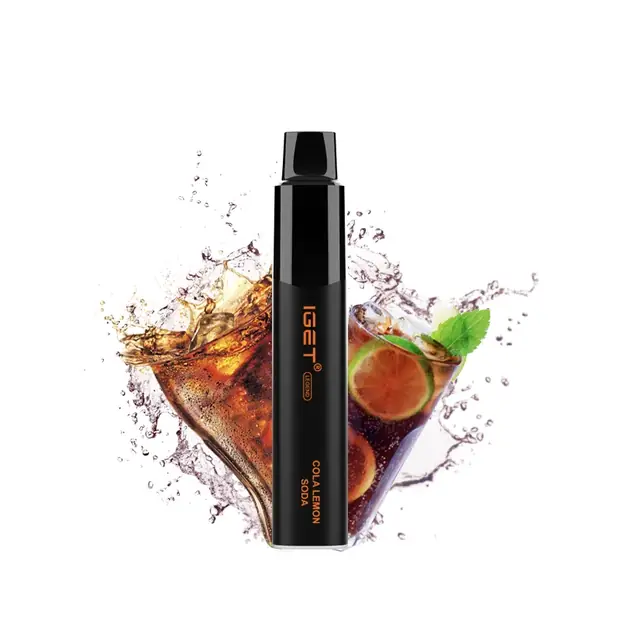 Cola Lemon Soda – IGET Legend 4000 Puffs disposable vape — genuine IGET stock, buy online in Australia
