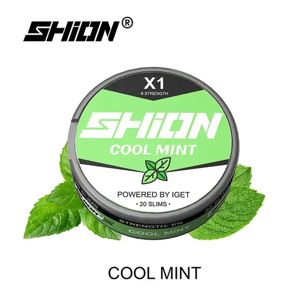 Cool Mint – IGET SHION X1 Nicotine Pouch 6mg nicotine pouch — genuine IGET stock, buy online in Australia