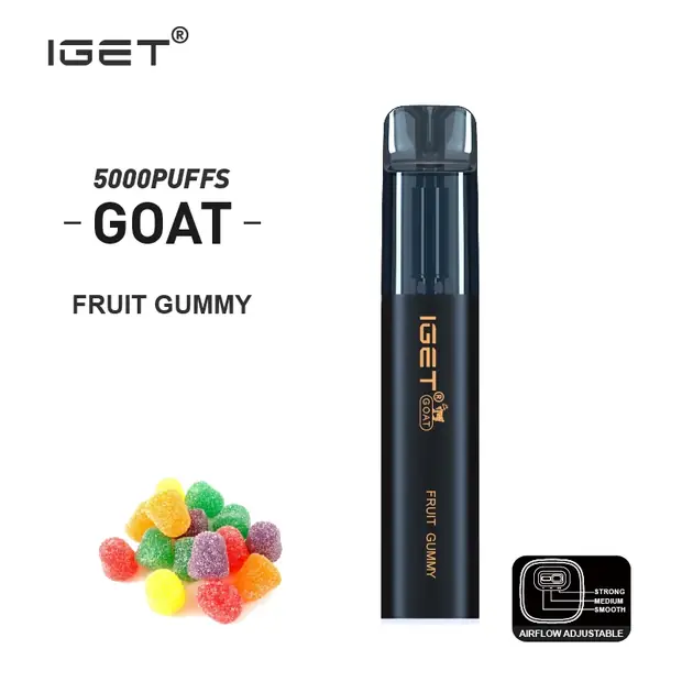Fruit Gummy – IGET Goat 5000 Puffs disposable vape — genuine IGET stock, buy online in Australia