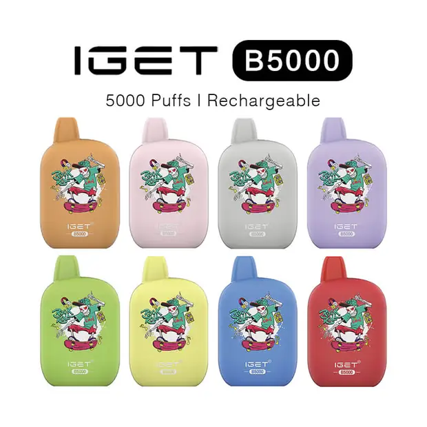 IGET B5000 Rechargeable Vape disposable vape — genuine IGET stock, buy online in Australia