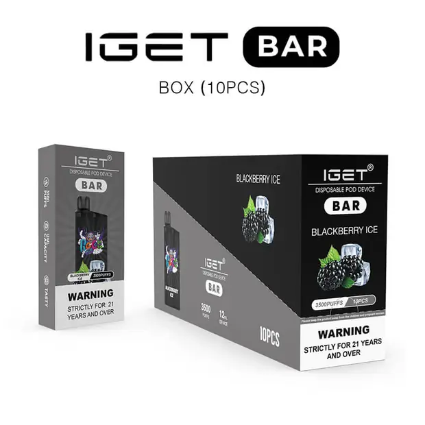 IGET Bar Box (10PCS) disposable vape — genuine IGET stock, buy online in Australia