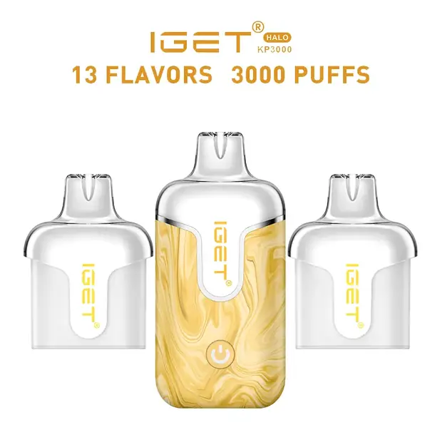 IGET Halo Starter Kit (1 Vape Kit +2 Prefilled Pod) disposable vape — genuine IGET stock, buy online in Australia