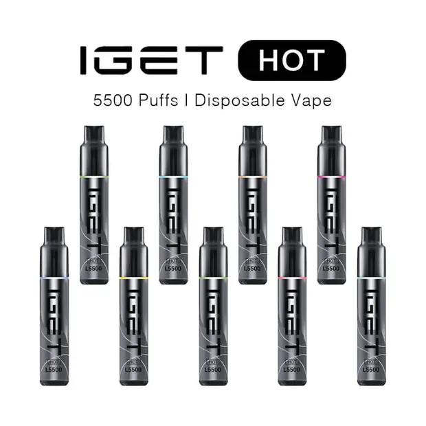 IGET Hot 5500 Puffs – Mystery Flavours disposable vape — genuine IGET stock, buy online in Australia