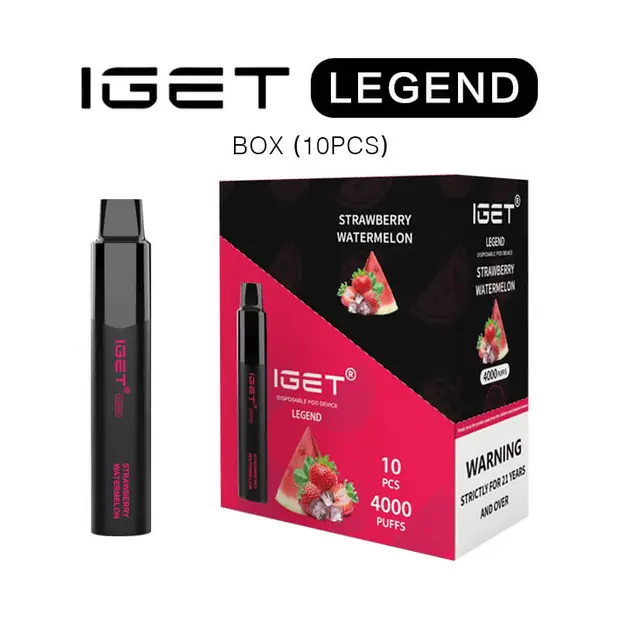 IGET Legend Box (10PCS) disposable vape — genuine IGET stock, buy online in Australia