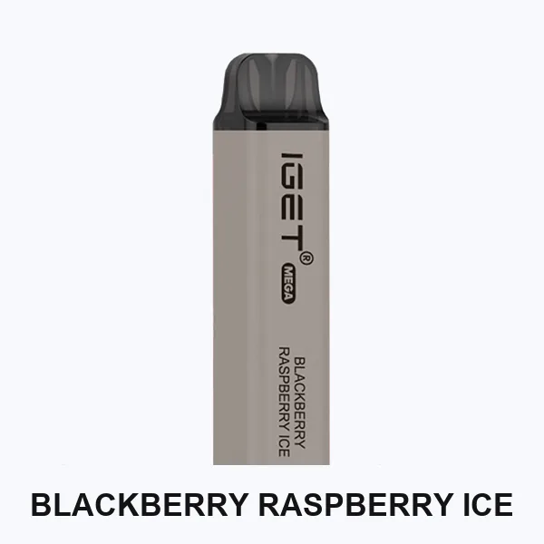 Blackberry Raspberry Ice IGET Mega 3000 disposable vape — genuine IGET stock, buy online in Australia