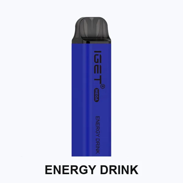 Energy Drink IGET Mega 3000 disposable vape — genuine IGET stock, buy online in Australia