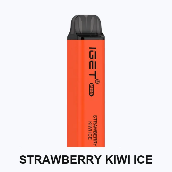 Strawberry Kiwi Ice IGET Mega 3000 disposable vape — genuine IGET stock, buy online in Australia