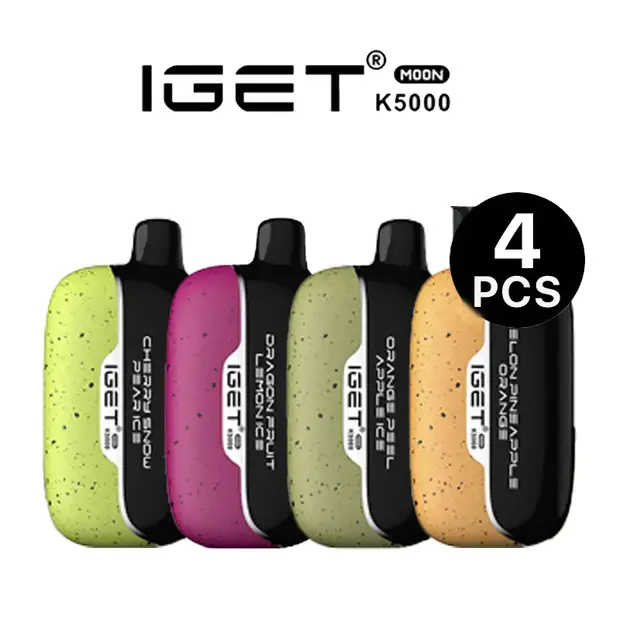 IGET Moon Bundle (4PCS) disposable vape — genuine IGET stock, buy online in Australia