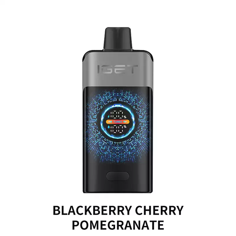 Blackberry Cherry Pomegranate IGET One 12000 Puffs disposable vape — genuine IGET stock, buy online in Australia
