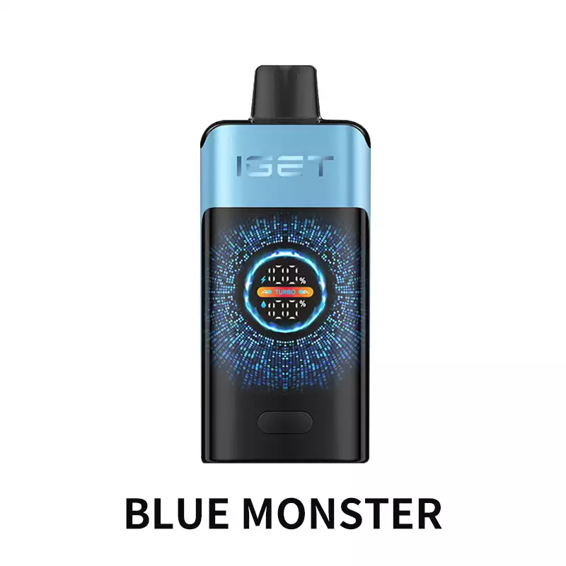 Blue Monster IGET One 12000 Puffs disposable vape — genuine IGET stock, buy online in Australia