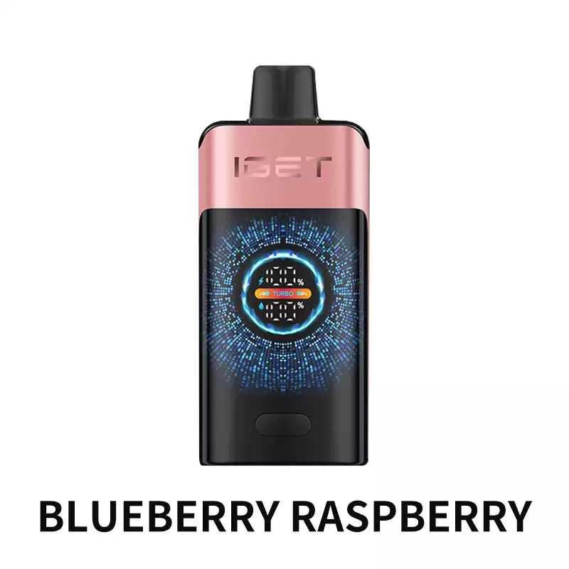 Blueberry Raspberry IGET One 12000 Puffs disposable vape — genuine IGET stock, buy online in Australia