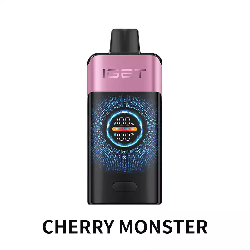 Cherry Monster IGET One 12000 Puffs disposable vape — genuine IGET stock, buy online in Australia