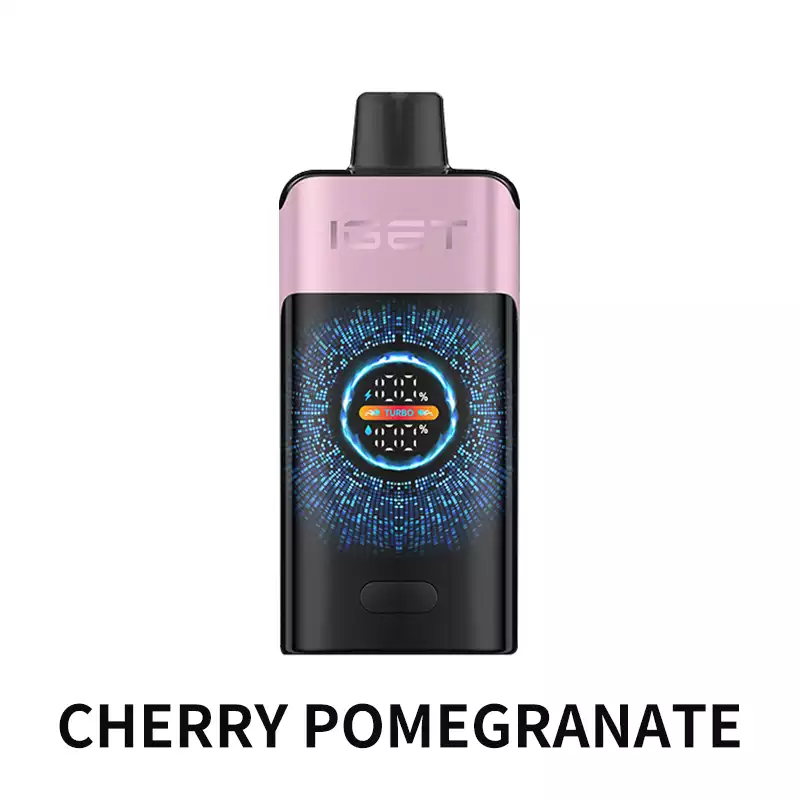 Cherry Pomegranate IGET One 12000 Puffs disposable vape — genuine IGET stock, buy online in Australia