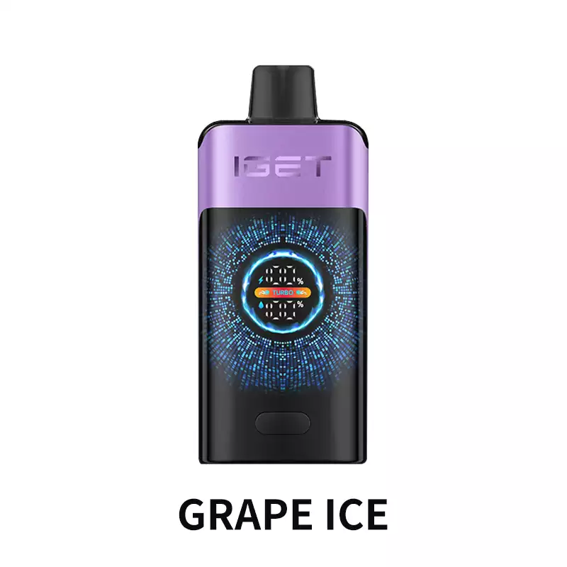 Grape Ice IGET One 12000 Puffs disposable vape — genuine IGET stock, buy online in Australia