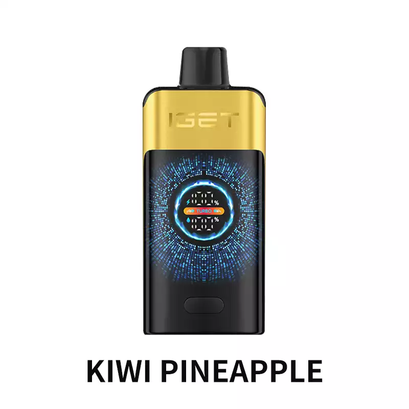 Kiwi Pineapple IGET One 12000 Puffs disposable vape — genuine IGET stock, buy online in Australia