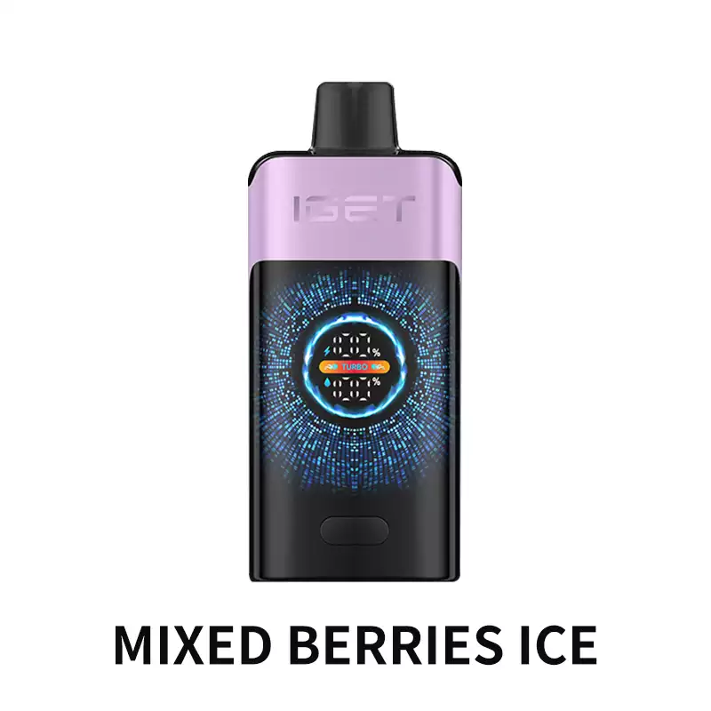 Mixed Berries Ice IGET One 12000 Puffs disposable vape — genuine IGET stock, buy online in Australia