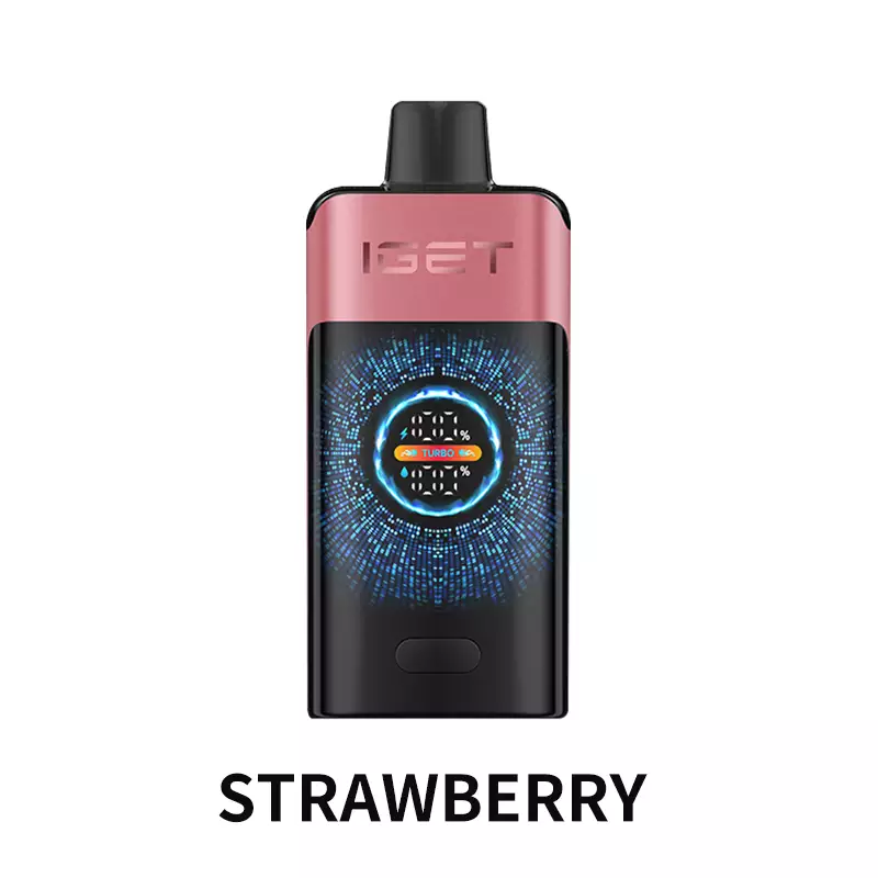 Strawberry IGET One 12000 Puffs disposable vape — genuine IGET stock, buy online in Australia