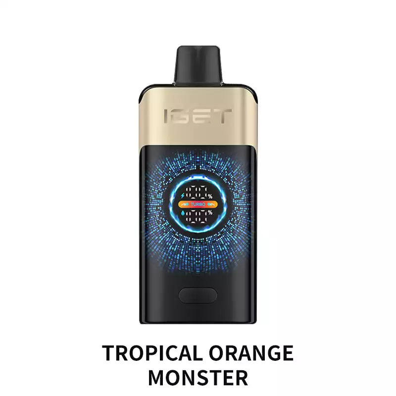 Tropical Orange Monster IGET One 12000 Puffs disposable vape — genuine IGET stock, buy online in Australia