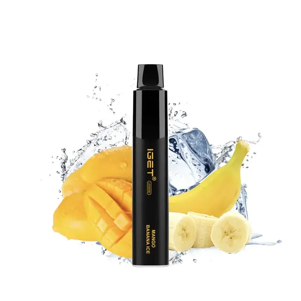 Mango Banana Ice – IGET Legend 4000 Puffs disposable vape — genuine IGET stock, buy online in Australia