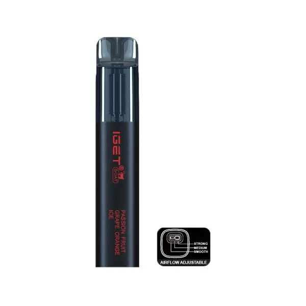 Passion Fruit Grape Orange Ice – IGET Goat 5000 Puffs disposable vape — genuine IGET stock, buy online in Australia