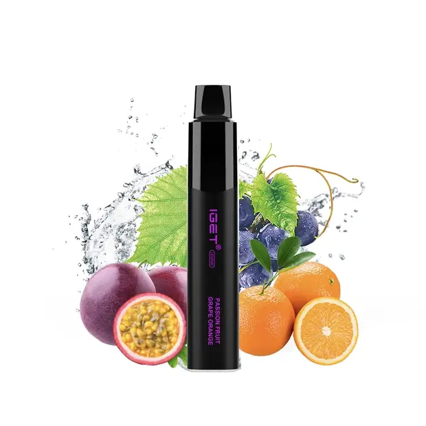 Passion Fruit Grape Orange – IGET Legend 4000 Puffs disposable vape — genuine IGET stock, buy online in Australia