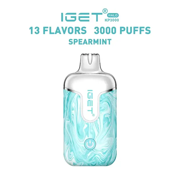 Spearmint – IGET Halo Vape Kit 3000 Puffs disposable vape — genuine IGET stock, buy online in Australia