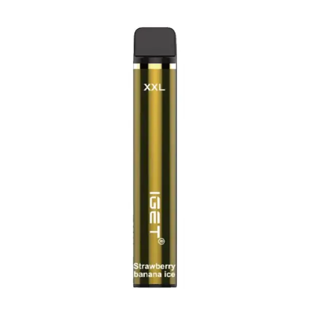 Strawberry Banana Ice – IGET XXL 1800 Puffs disposable vape — genuine IGET stock, buy online in Australia