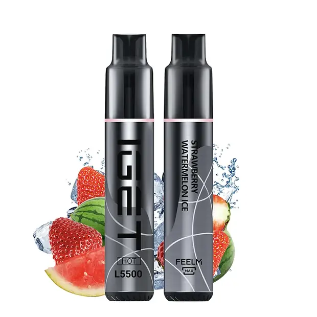Strawberry Watermelon Ice – IGET HOT 5500 Puffs disposable vape — genuine IGET stock, buy online in Australia