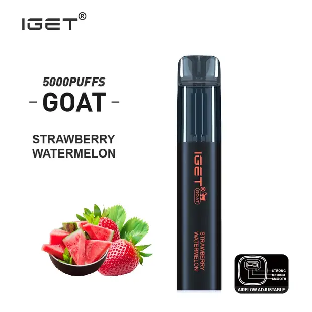 Strawberry Watermelon – IGET Goat 5000 Puffs disposable vape — genuine IGET stock, buy online in Australia