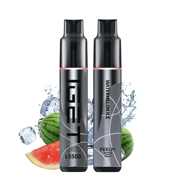 Watermelon Ice – IGET HOT 5500 Puffs disposable vape — genuine IGET stock, buy online in Australia